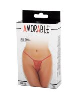 Amorable by Rimba Mini String Einheitsgröße Rot