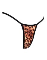 Amorable by Rimba Mini String Einheitsgröße Leopardenmuster