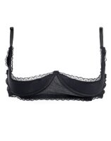 Amorable by Rimba 1/2 Cup Bra Black S