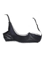 Amorable by Rimba 1/2 Cup Bra Black S