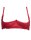 Amorable by Rimba 1/2 Cup Bra Red M