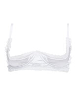 Amorable by Rimba 1/2 Cup Bra White L