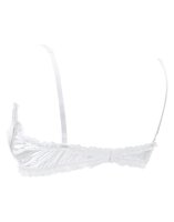 Amorable by Rimba 1/2 Cup Bra White L