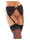 Amorable by Rimba Suspender Belt with Stockings One Size Black
