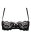Amorable Halbschalen-BH Schwarz M