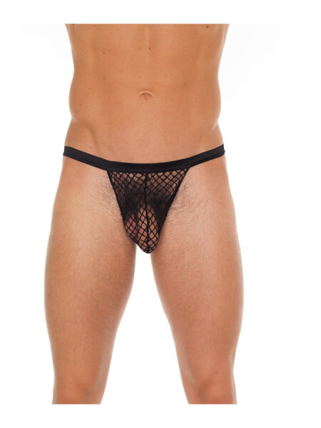 Amorable by Rimba Netz-String Einheitsgröße Schwarz