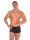 Amorable by Rimba Boxer shorts with 2 zippers One Size Black