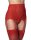 Amorable Strapshalter mit G-String und Strümpfen Rot L-XL