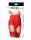 Amorable Strapshalter mit G-String und Strümpfen Rot L-XL