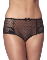 Amorable Slip mit offenem Rücken Schwarz One Size