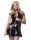 Amorable Partykleid im Latex Look Schwarz M