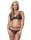 Amorable Set of Bra and Panties Black S-M