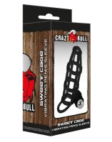 Crazy Bull Sweet Cage Penissleeve with Vibration Black