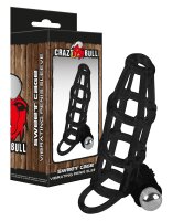 Crazy Bull Sweet Cage Penissleeve with Vibration Black