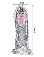 Crazy Bull vibrating Penissleeve Brave Man 1 Transparent