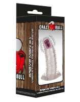 Crazy Bull vibrating Penissleeve Brave Man 1 Transparent