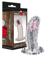 Crazy Bull vibrating Penissleeve Brave Man 1 Transparent