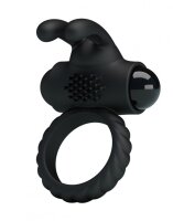 Crazy Bull Eudora vibrating cockring Black Ø 2,5 cm