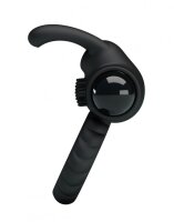 Crazy Bull Eudora vibrating cockring Black Ø 2,5 cm