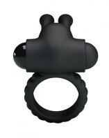 Crazy Bull Eudora vibrating cockring Black Ø 2,5 cm