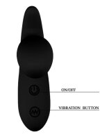 Crazy Bull Backie Vibrating Prostatemassager Black Ø 3.5 cm