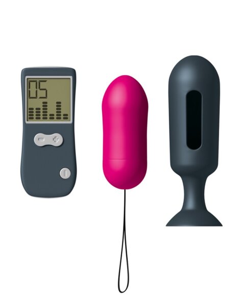 DORCEL Vibro-Ei + Plug Genius Secret Vibe Pink