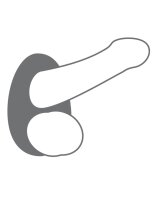 DORCEL Penis Ring Liquid-Soft Teardrop Grey
