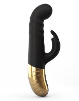 DORCEL G-Stormer Thrusting Rabbit Vibrator Schwarz