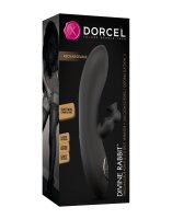 DORCEL Vibrator Divine Rabbit Sucker Black