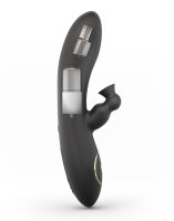 DORCEL Vibrator Divine Rabbit Sucker Black