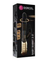 DORCEL Vibrator Baby Rabbit 2.0 Schwarz - Gold