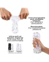 DORCEL Deep Blow Extrem Masturbator Transparent