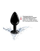 DORCEL Diamond Plug Size M - Black 3.4 cm