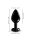 DORCEL Diamond Plug Size M - Black 3.4 cm