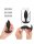 DORCEL Spiral Plug -Anal Plug Black 3 cm
