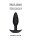 DORCEL Spiral Plug -Anal Plug Black 3 cm