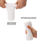 DORCEL Texturierter Masturbator Cup - Regular Weiß