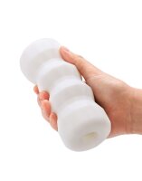 DORCEL Texturierter Masturbator Cup - Exotic Weiß