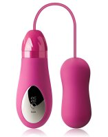 DORR Fulfilled Vibrator mit austauschbaren Aufsätzen Pink