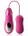 DORR Fulfilled Vibrator mit austauschbaren Aufsätzen Pink