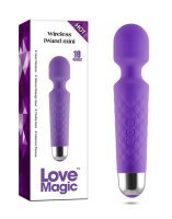 Love Magic IWand Mini Wand Vibrator 20 cm Lila