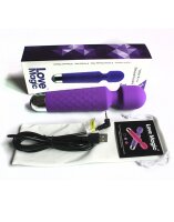 Love Magic IWand Mini Wand Vibrator 20 cm Lila