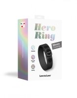 Love to Love Hero Ring Adjustable Cock Ring Black