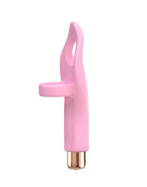 Love to Love Vibrating Tickle Me Finger Vibrator Pink