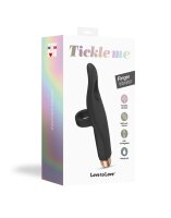 Love to Love Vibrating Tickle Me Finger Vibrator Black