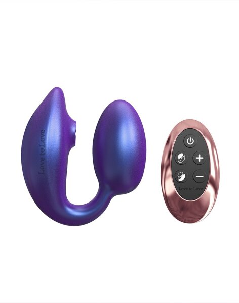Love to Love Wonderlover Clitoral Vibrator Purple