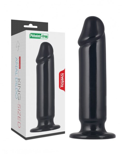 LoveToy Anal Dildo 9.25"/ 23.5 cm Anal Plug Black