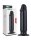 LoveToy Anal Dildo 9.25"/ 23.5 cm Anal Plug Black
