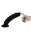 LoveToy Anal Dildo 9.25"/ 23.5 cm Anal Plug Black