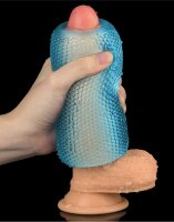 LoveToy Training Master Mini Masturbator Blue